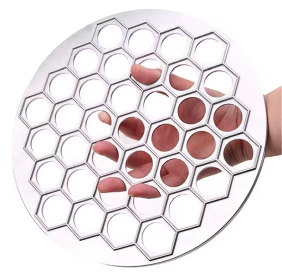 Metal Dumpling Mould, Kitchen Dough Press Dumpling Maker, Kitchen Utensils Tool, Handmade Dumpling Mould And Cutter Metal Dumpling Mould, Kitchen Dough Press Dumpling Maker, Kitchen Utensils Tool, Handmade Dumpling Mould And Cutter